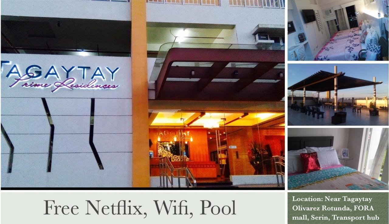 Mary'S Crib Cityland Prime Tagaytay With Free Wifi & Swimming Διαμέρισμα Tagaytay City Εξωτερικό φωτογραφία